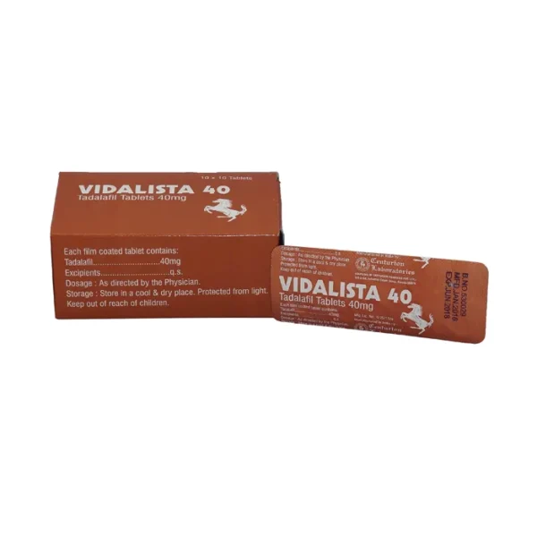 vidalista 40mg with tadalafil