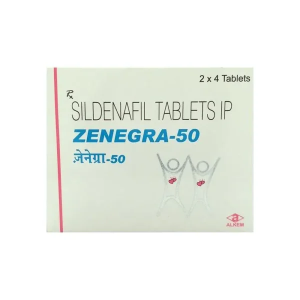 zenegra 50 mg with sildenafil citrate