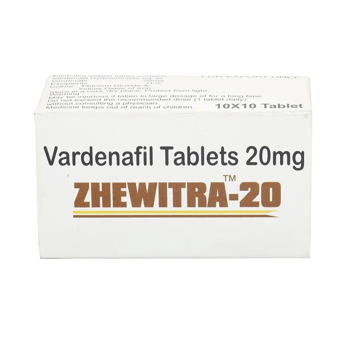 zhewitra 20mg with vardenafil